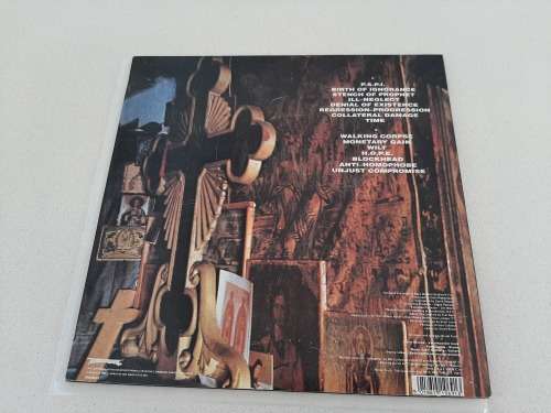 Brutal Truth - Extreme Conditions LP Grindcore Anthrax Nuclear Assault Earache